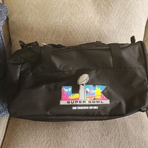 Brand NEW !! Super Bowl XLVII Black Duffel Bag